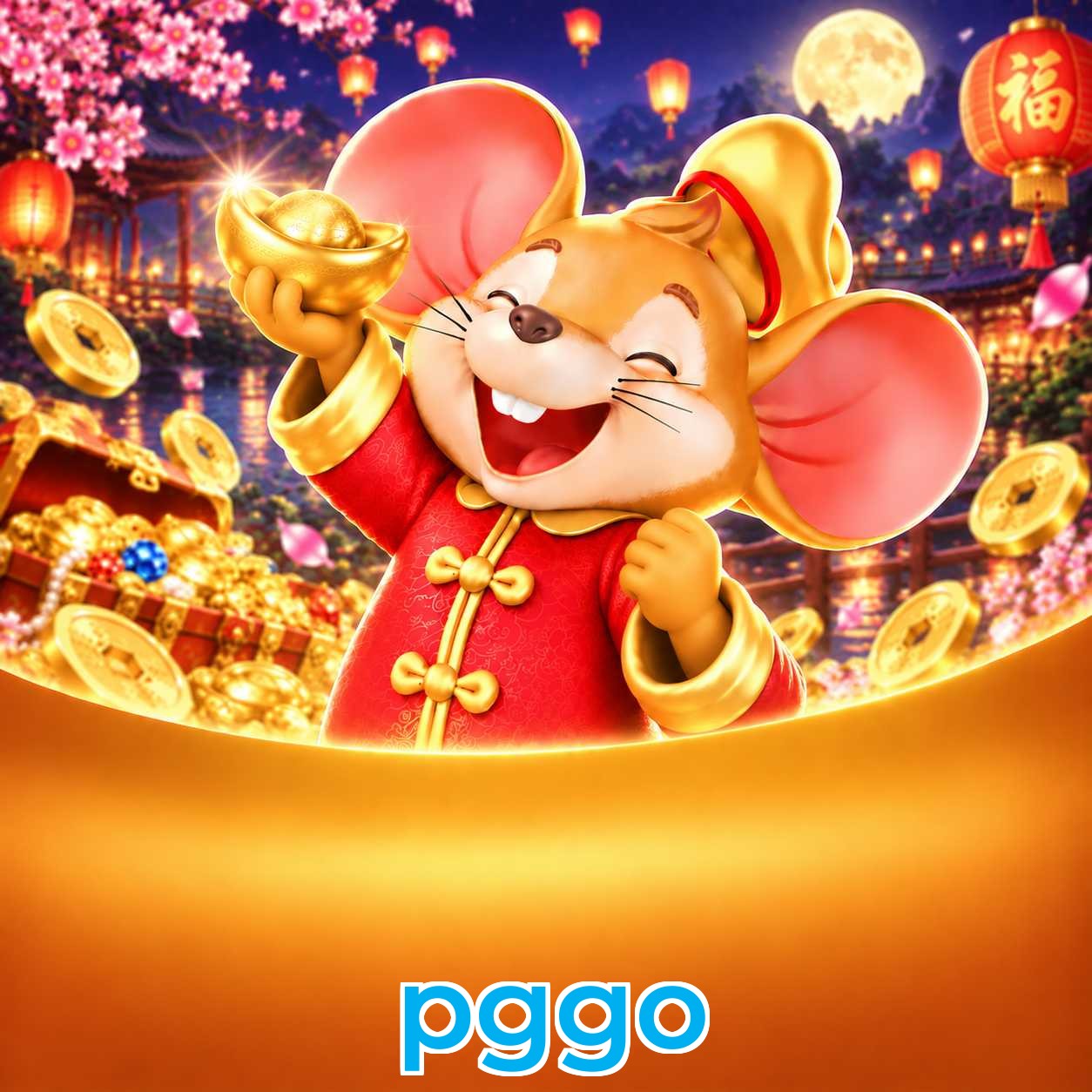 Aplicativo pggo para Android e iOS com interface completa